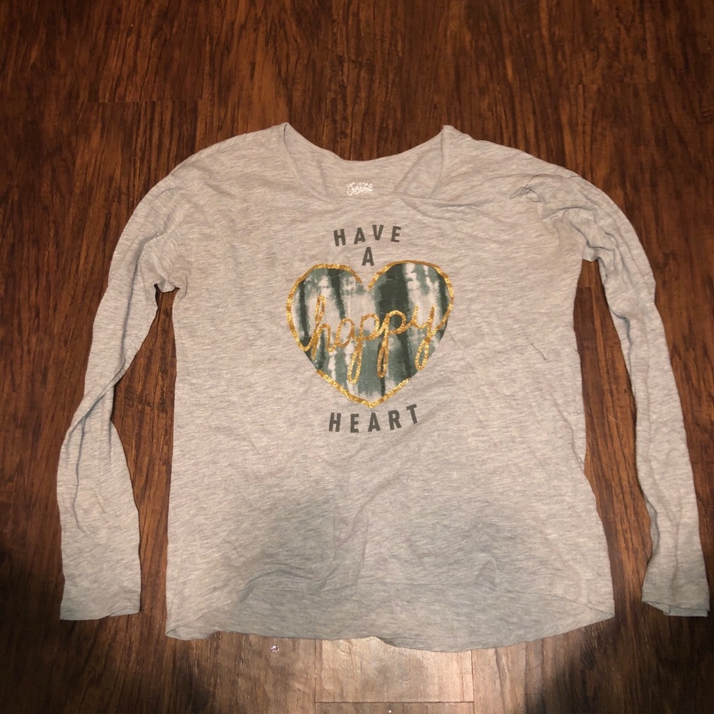 Justice long sleeve tee